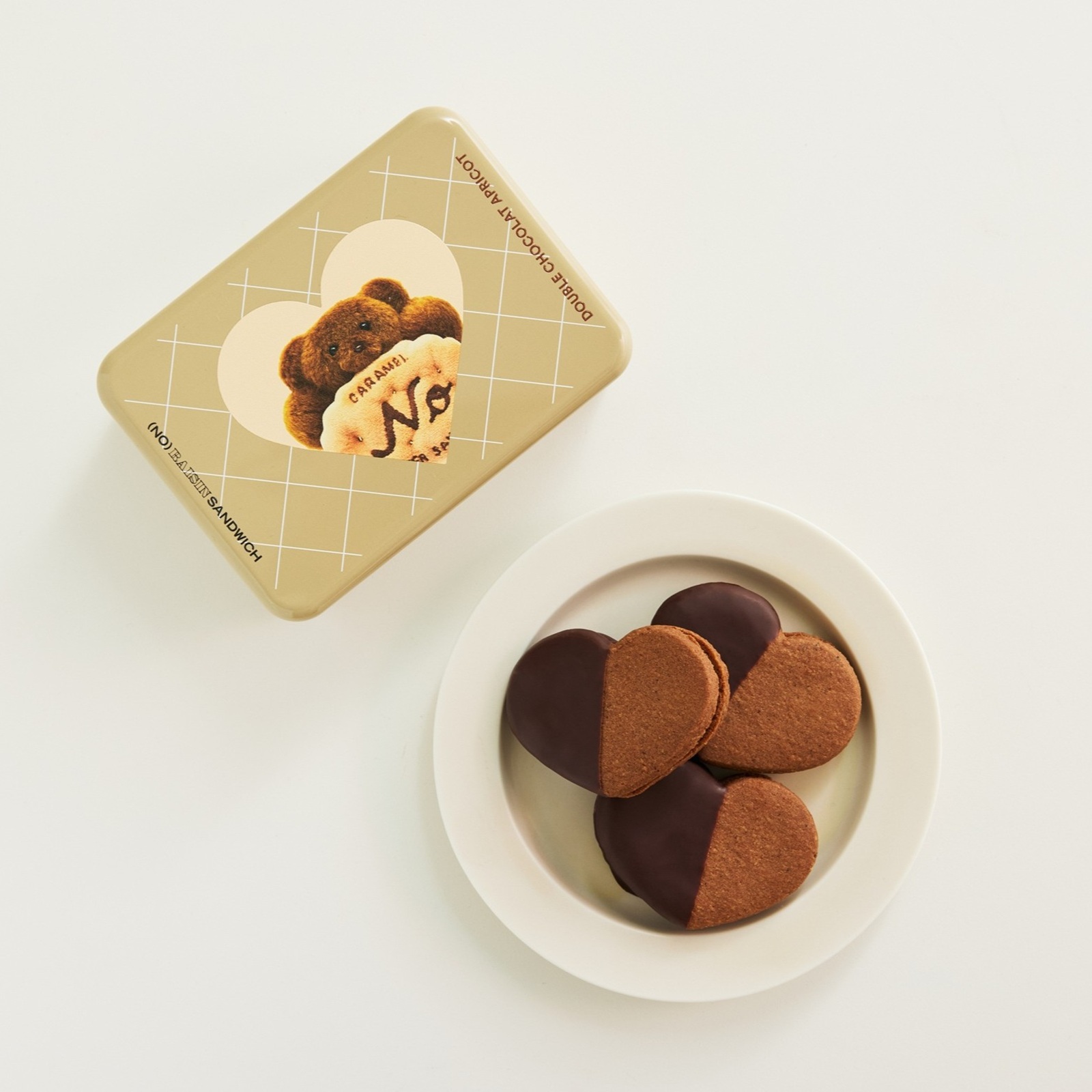 DOUBLE CHOCOLAT CARAMEL BUTTER SANDWICH | ノー・レーズン